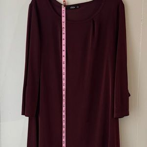 Lily by Firmiana burgundy short Dress or Long/Legging Top